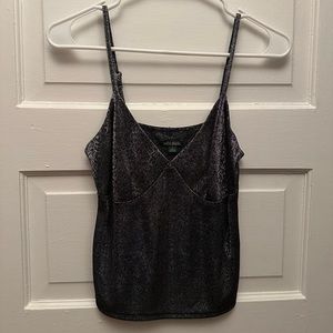 shimmery tank